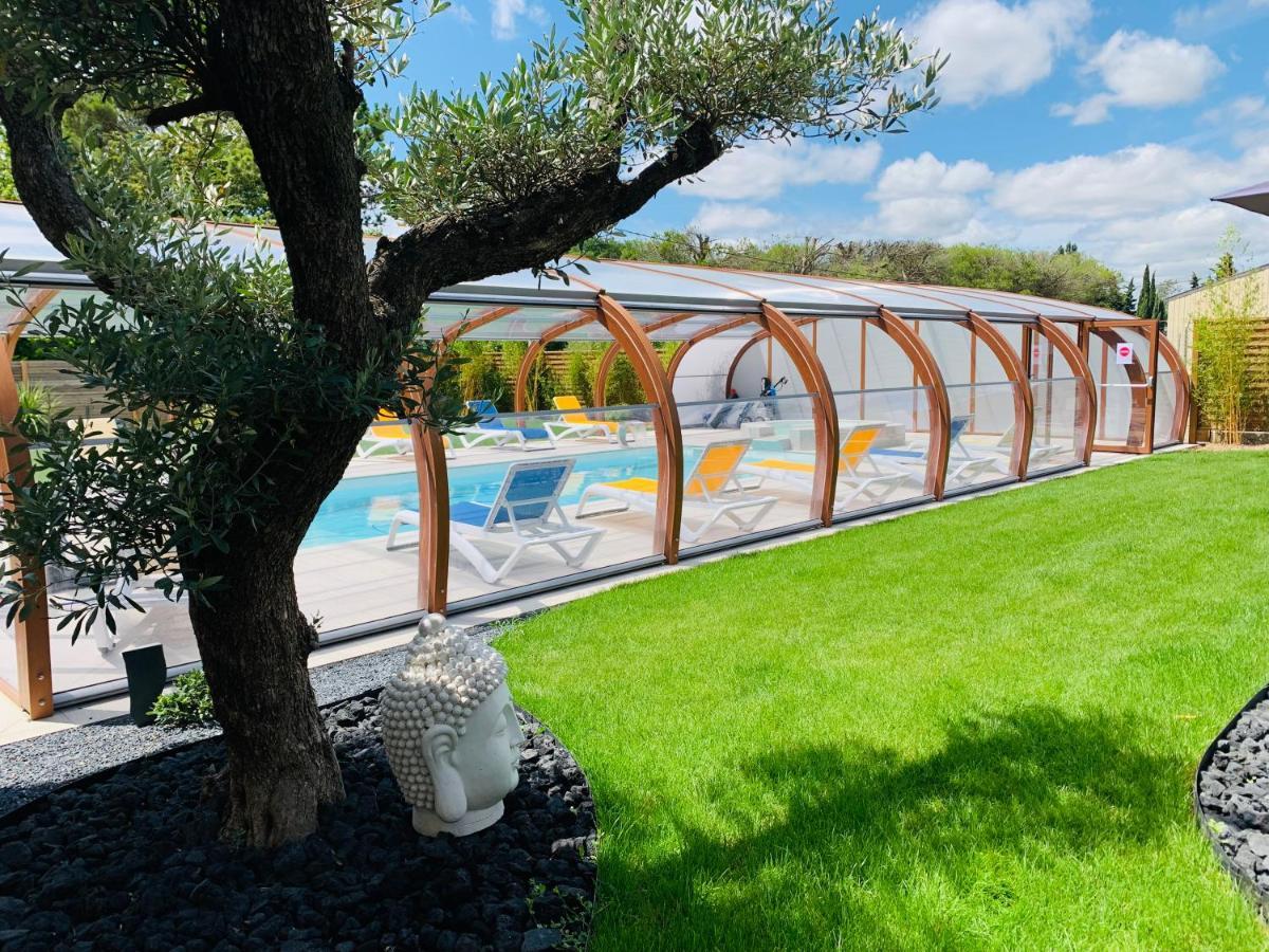 Logis Hotel Restaurant Le Clos Fleuri Castelnaudary Bagian luar foto