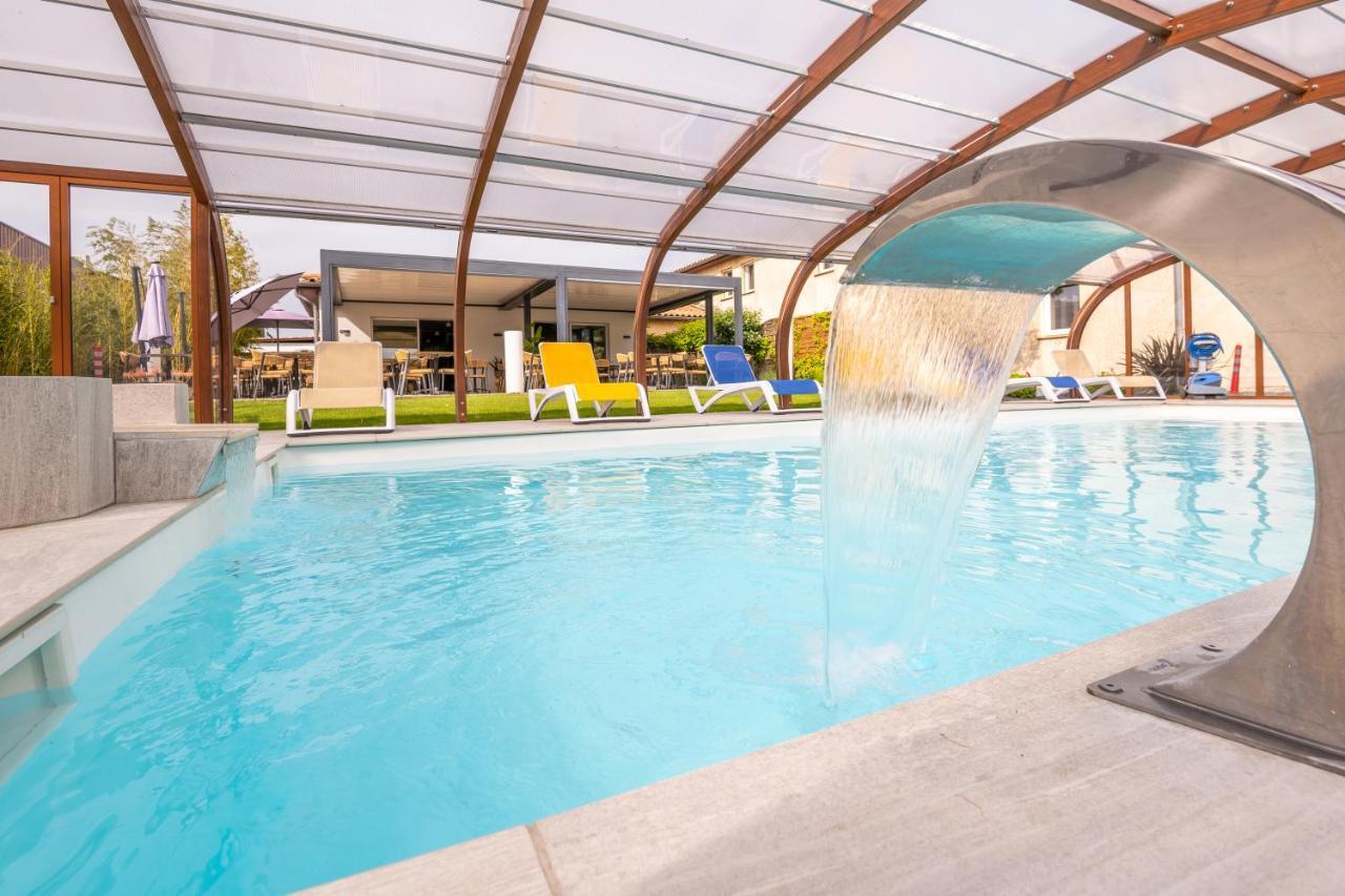 Logis Hotel Restaurant Le Clos Fleuri Castelnaudary Bagian luar foto