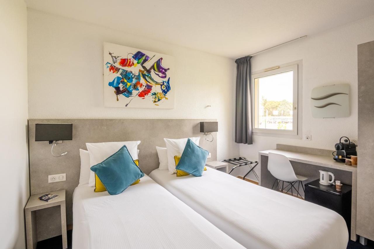 Logis Hotel Restaurant Le Clos Fleuri Castelnaudary Bagian luar foto