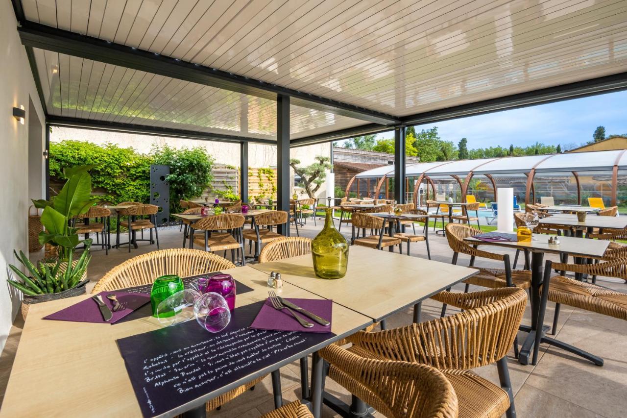 Logis Hotel Restaurant Le Clos Fleuri Castelnaudary Bagian luar foto