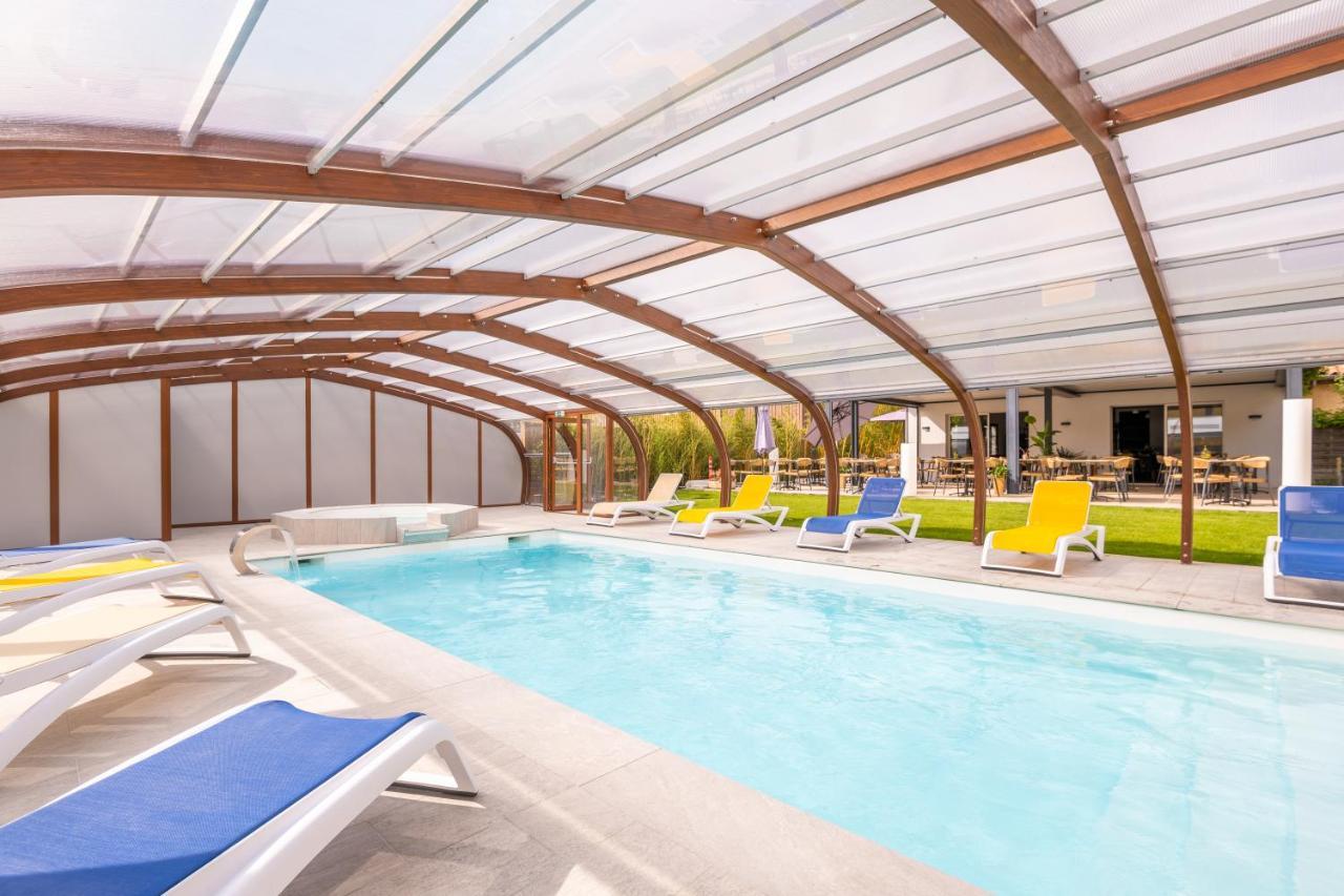 Logis Hotel Restaurant Le Clos Fleuri Castelnaudary Bagian luar foto